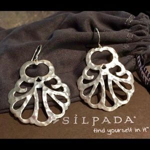 Silpada .925 Sterling Silver Eden Drop Earrings